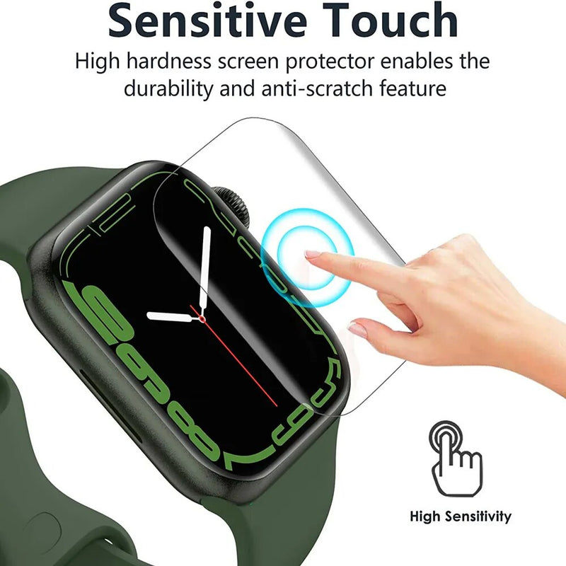 Hydrogel skärmskydd för Apple Watch Series 7/6/SE/5/4/3