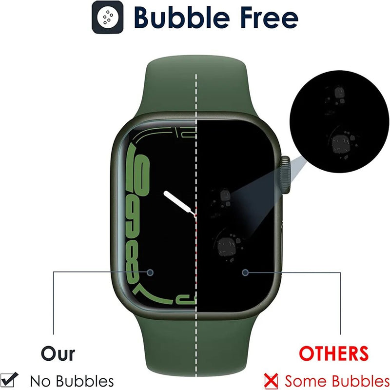 Hydrogel skärmskydd för Apple Watch Series 7/6/SE/5/4/3