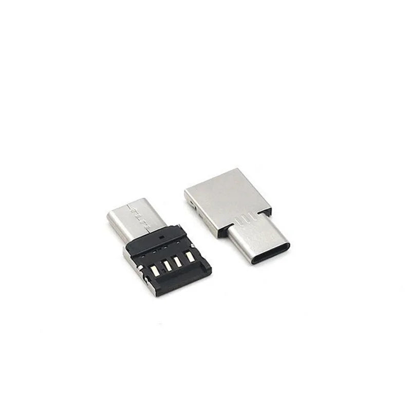 OTG Micro USB Typ C Adapter USB-C Hane till USB 2.0 Hon Datakontakt