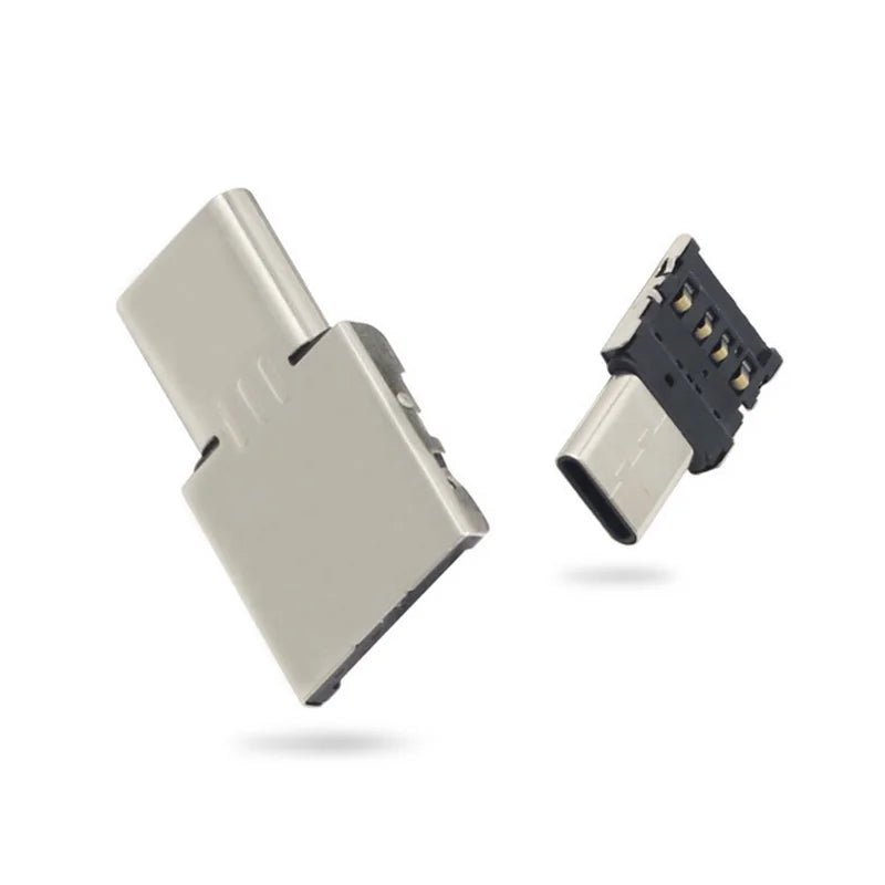 OTG Micro USB Typ C Adapter USB-C Hane till USB 2.0 Hon Datakontakt