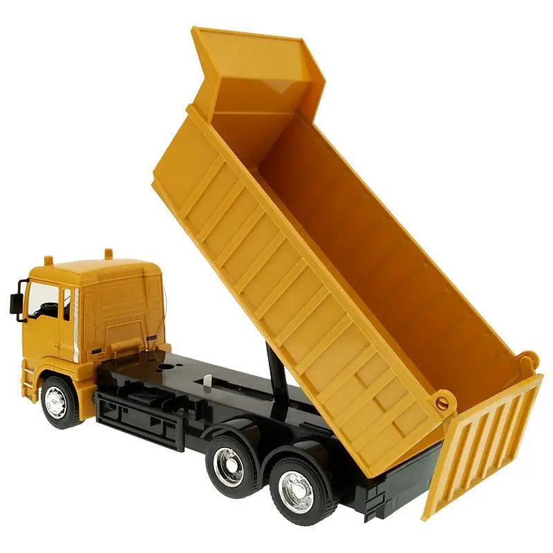 RC gul dump truck-leksak