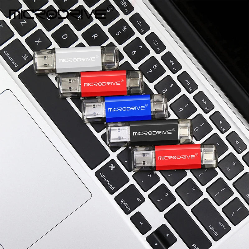 OTG USB-minne, Type-C-enhet, 256GB 128GB 64GB 32GB