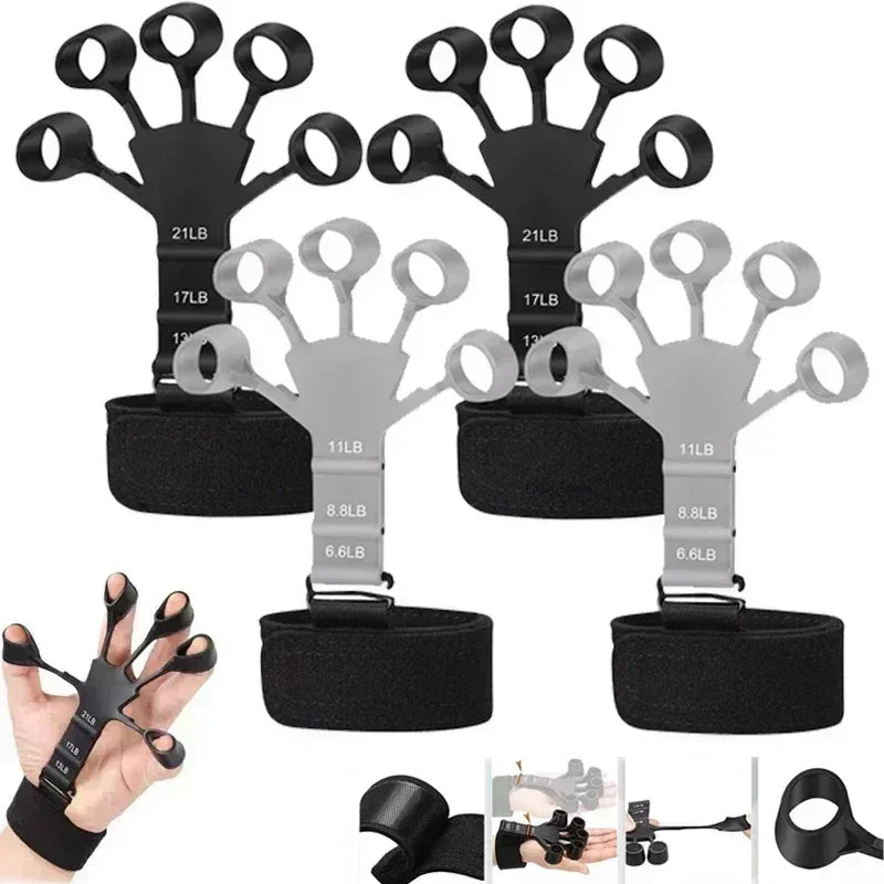 Hand Grip Strengthener, styrka sport muskelåterhämtning träning Gripster fitness Gym