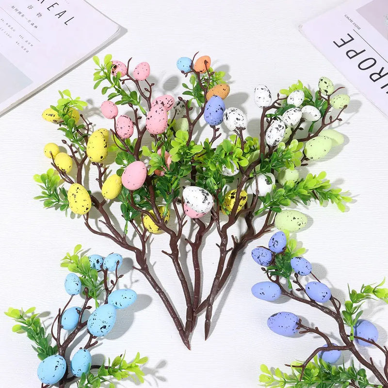 Ägg blomma påskdekoration