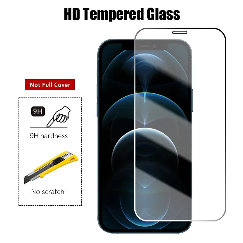 6-i-1 Härdat glas för iPhone