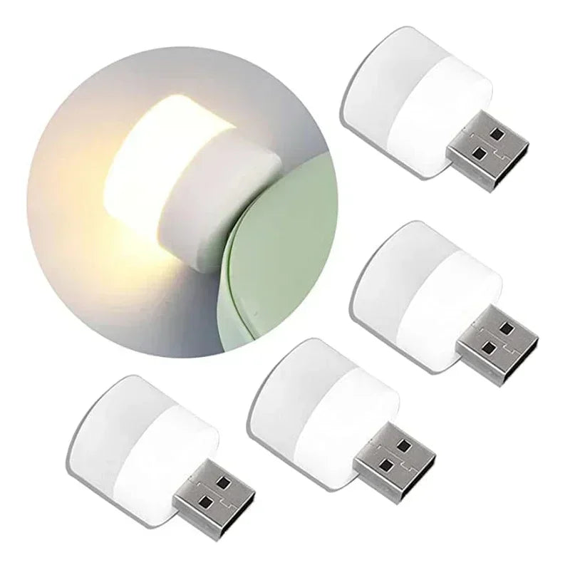 Mini USB Nattlampa, Läslampa USB-kontakt