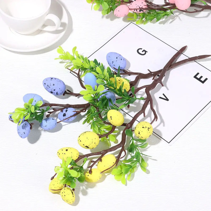Ägg blomma påskdekoration