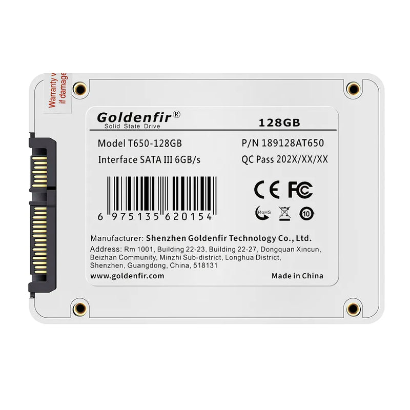 Goldenfir SSD 2.5