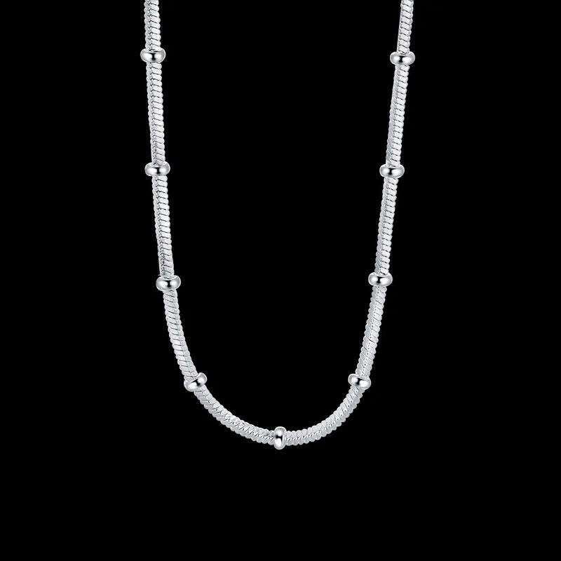 925 Sterling silver orm  kjedja halsband