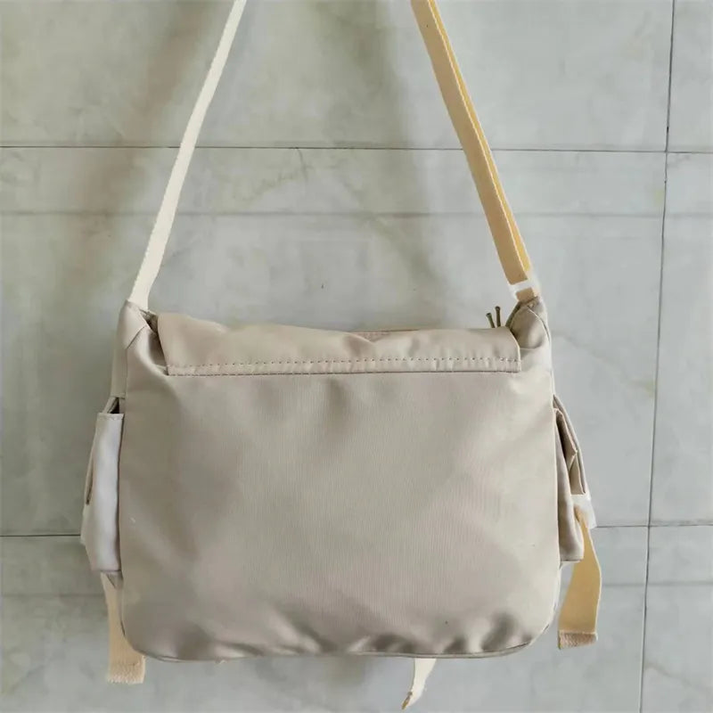 Söt Vattentät Nylon Crossbody-väska