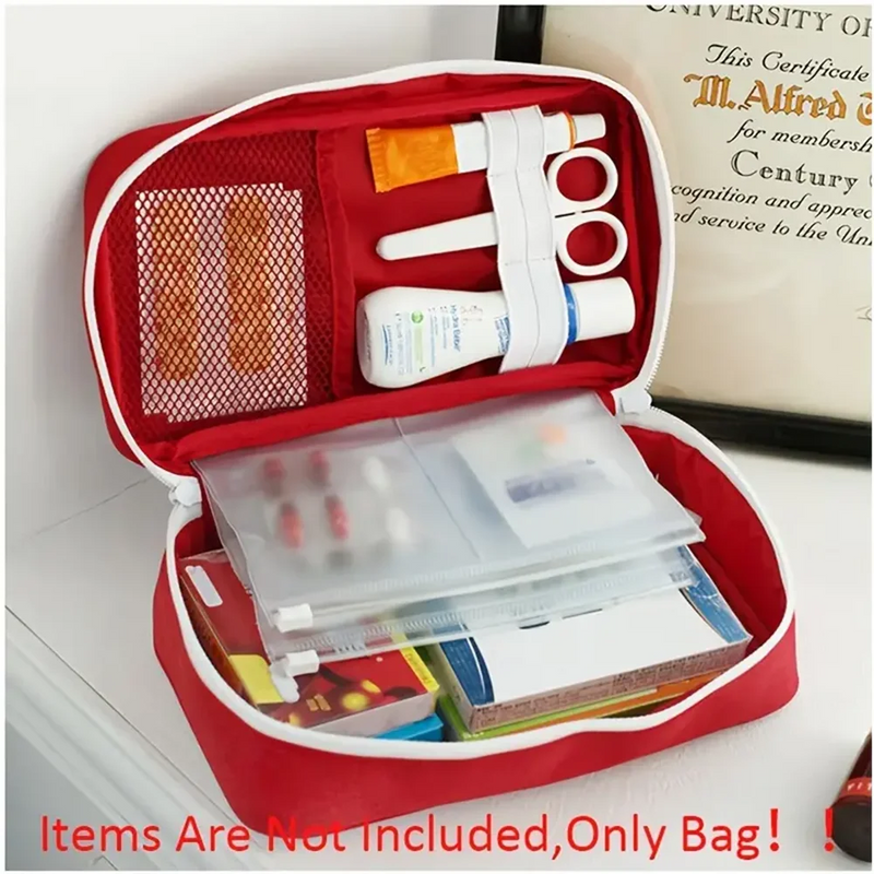 First aid kit emergency survival bag