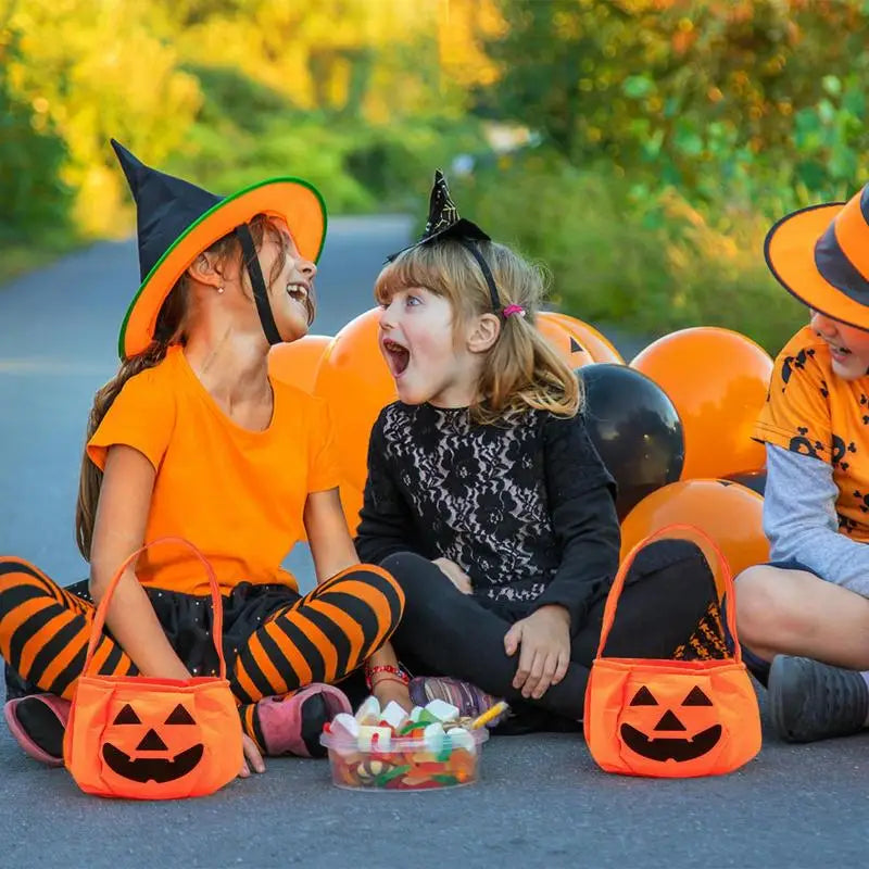 10st Trick or Treat godispåsar återanvändbar