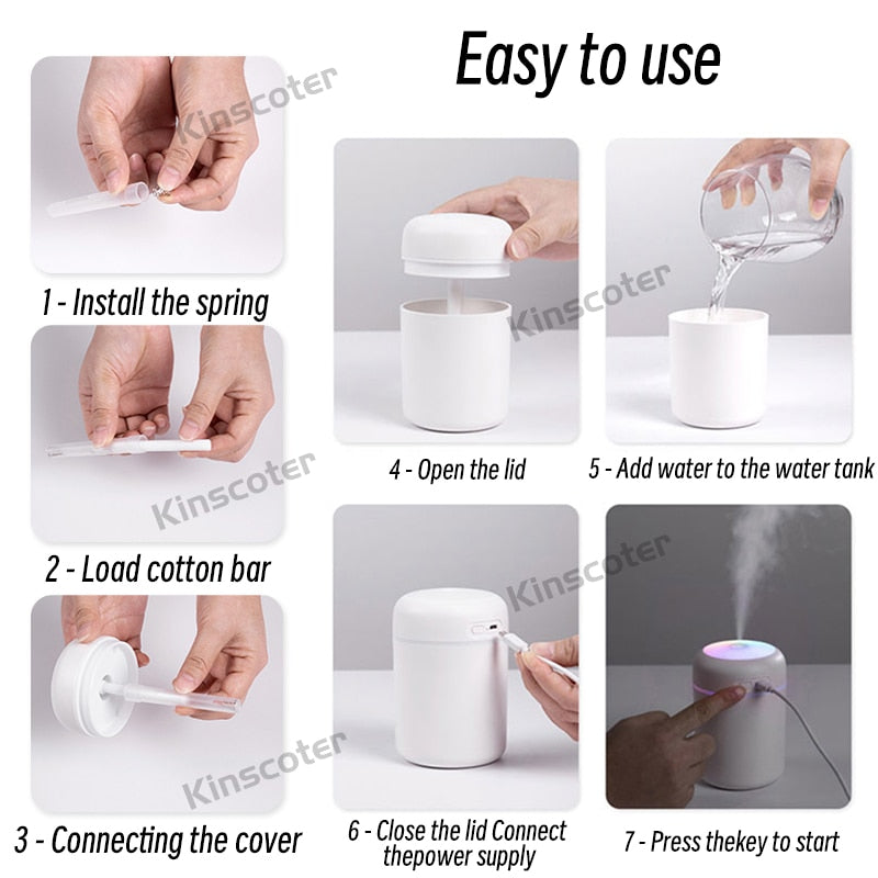 Portable humidifier