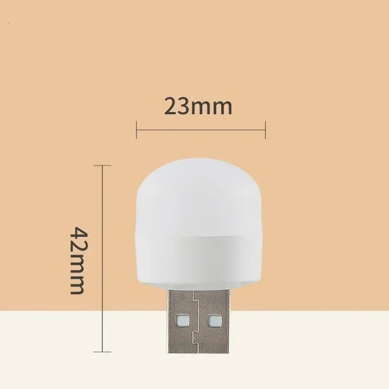 Mini USB Nattlampa, Läslampa USB-kontakt