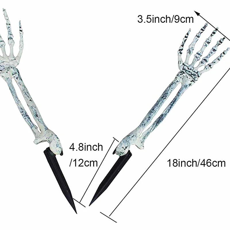 1st/1par Rekvisita Skelett Händer