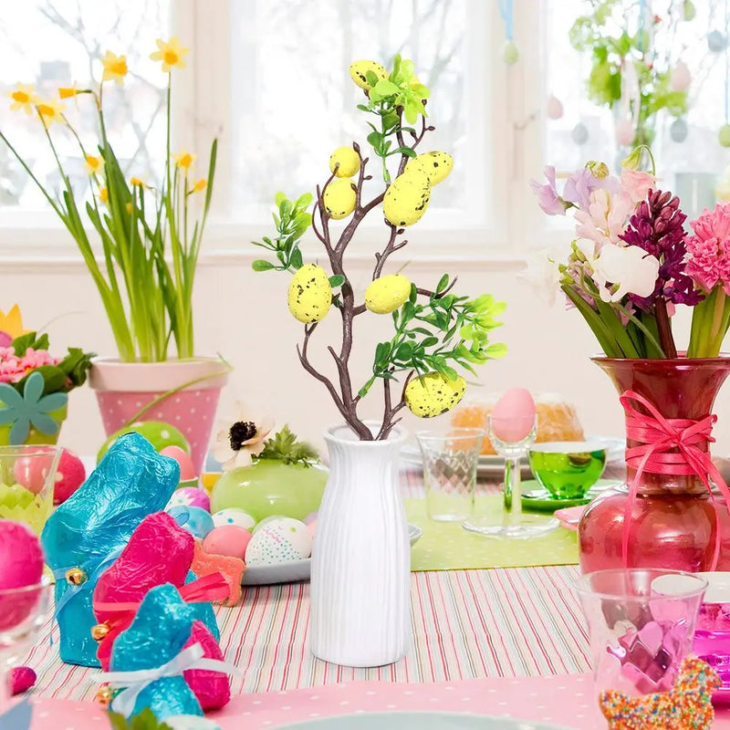 Ägg blomma påskdekoration