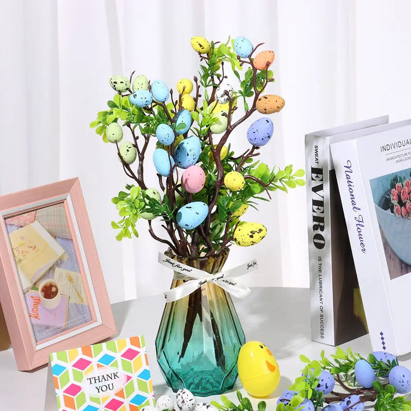 Ägg blomma påskdekoration